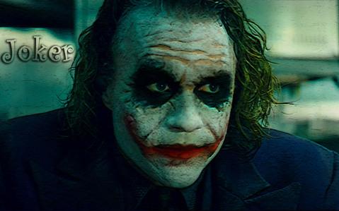 Heath Ledger as The Joker