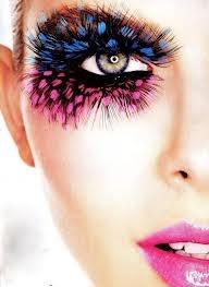 beautiful, false eyelashes