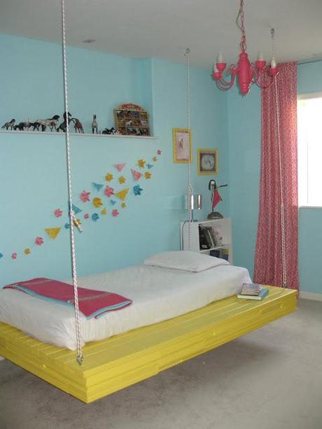 Yellow Bed Swing