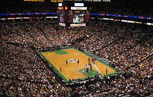 Photo of game between Boston Celtics and Miami...