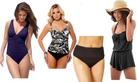 figure flattering swimsuits