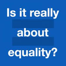 IsItReallyAboutEquality