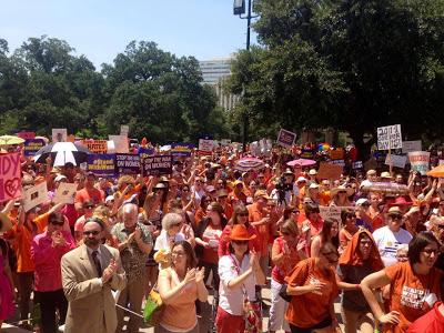 A Sea Of Orange In Texas