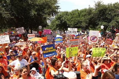 A Sea Of Orange In Texas