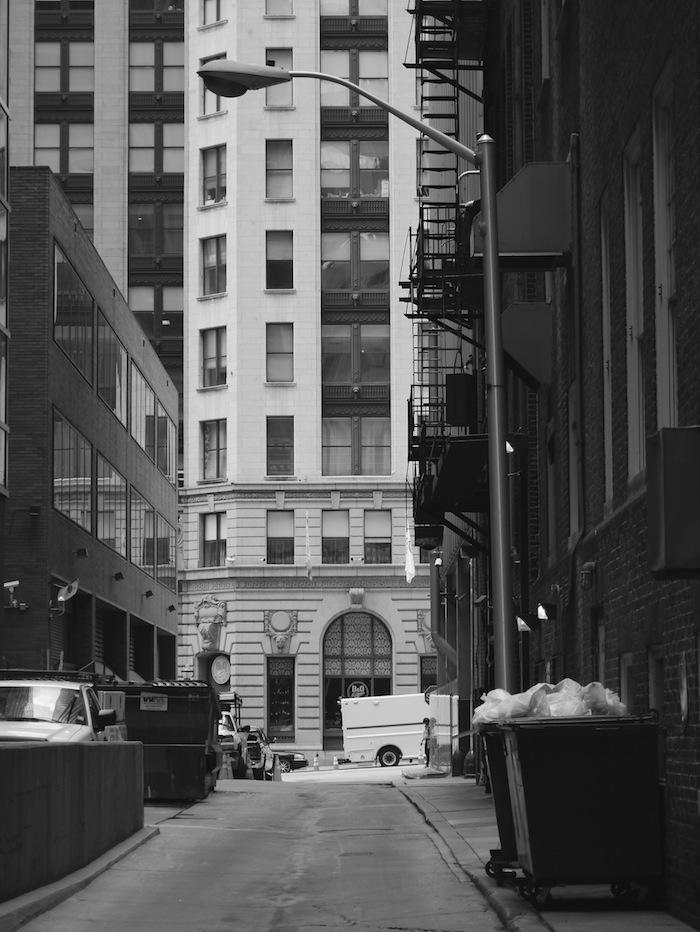 Baltimore Back Streets - Black and White