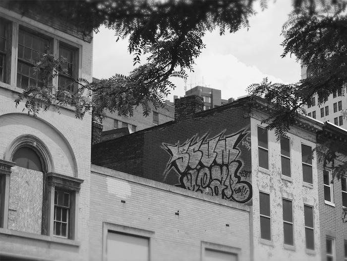 Baltimore Back Streets - Black and White