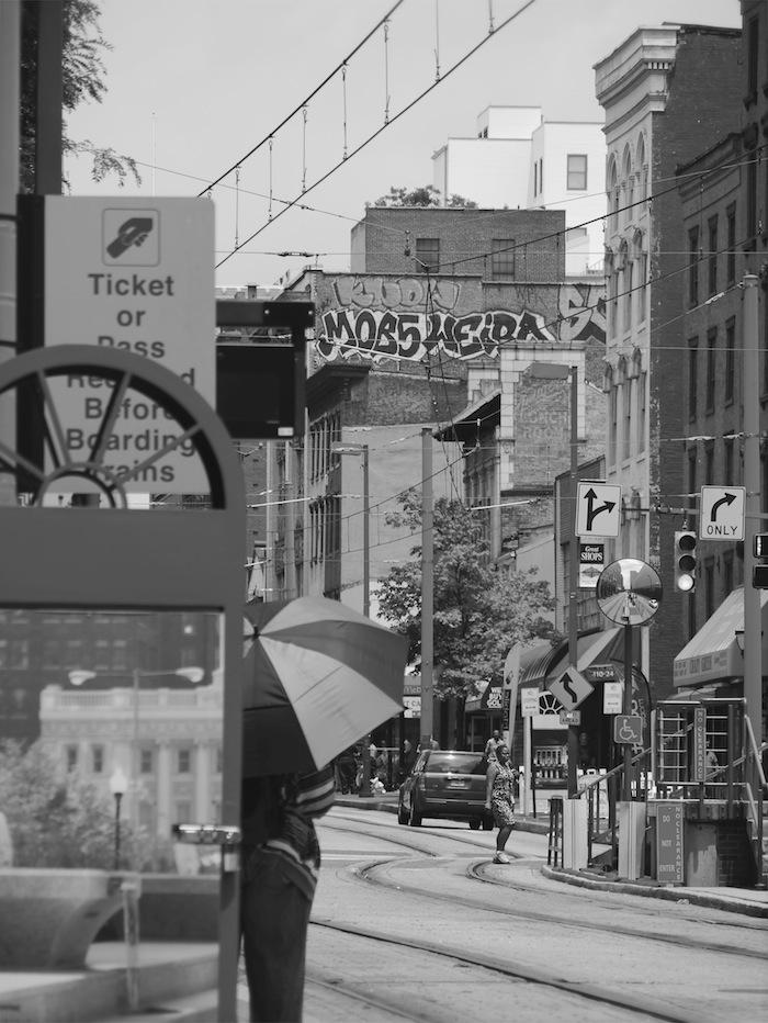 Baltimore Back Streets - Black and White