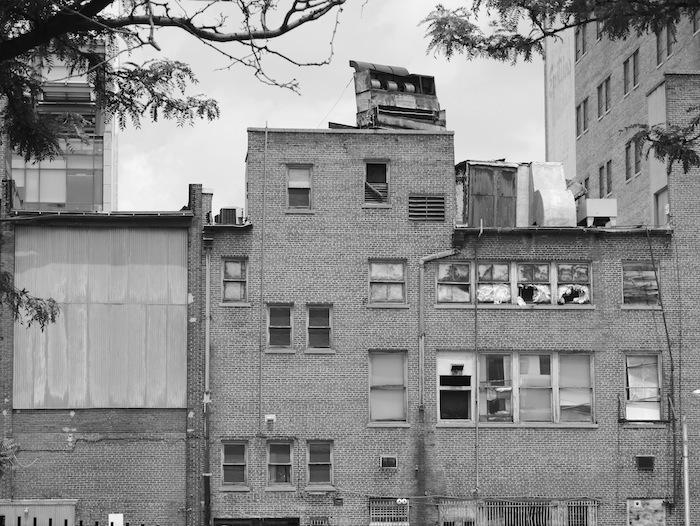 Baltimore Back Streets - Black and White