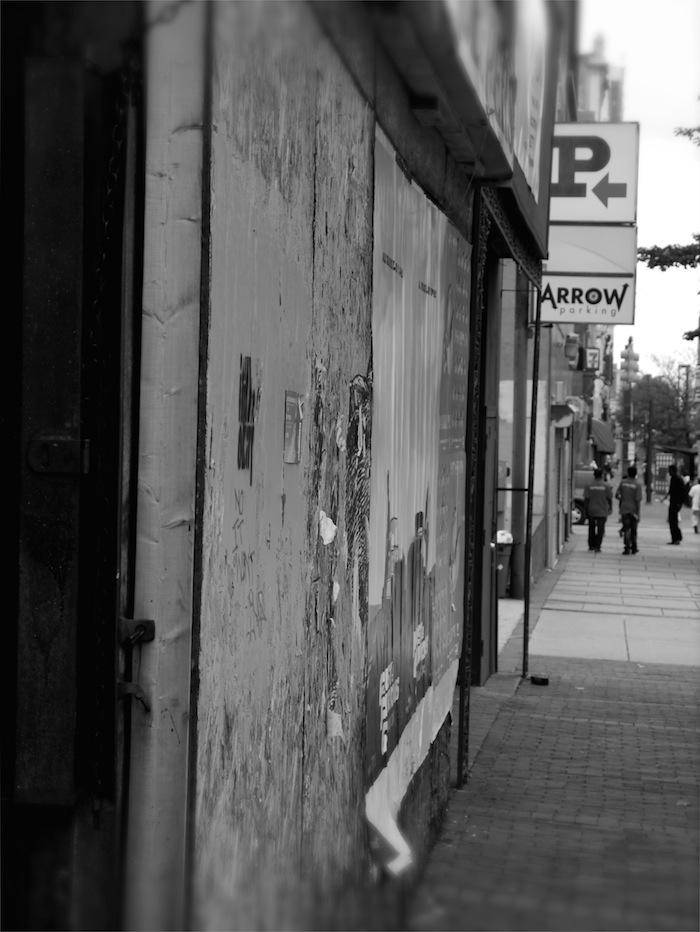 Baltimore Back Streets - Black and White