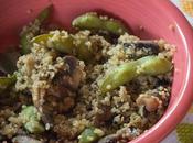 Mushroom, Edamame Quinoa Pilaf