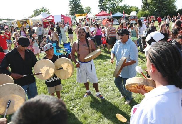 Idle No More hosts flash mob during Canada Day celebrations in Saskatoon