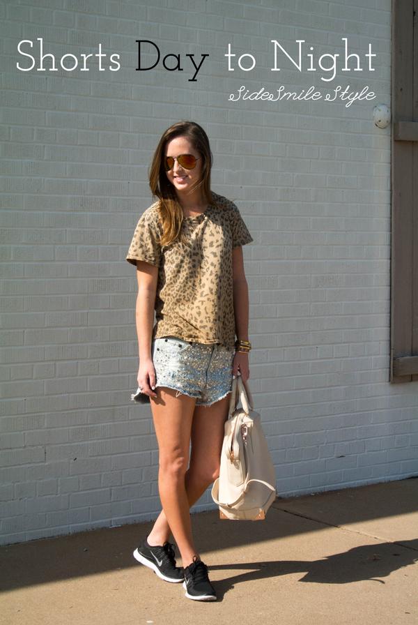 Embellished Shorts: Daytime Look