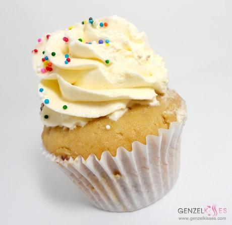 Baked Philippines - Peanut Butter Vanilla Cupcake