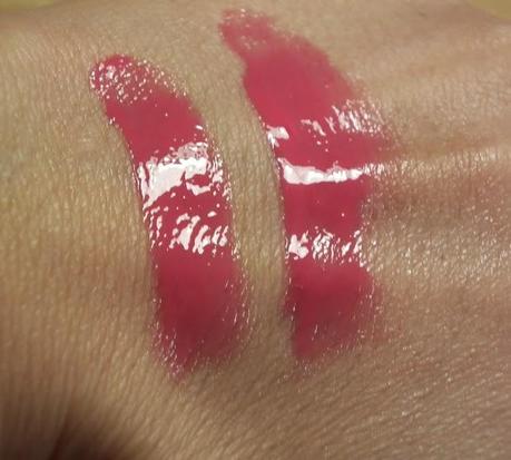 Collection Cosmetics Colour Pro Intense Colour Lip Lacquer Rebel Swatches 