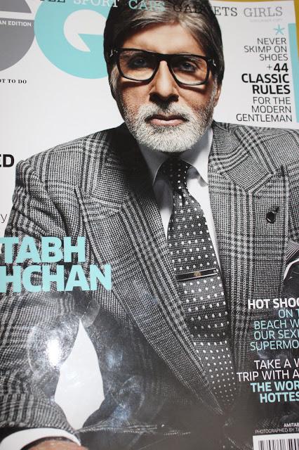 Amitabh Bachchan in Tom Ford Covers GQ June 2013