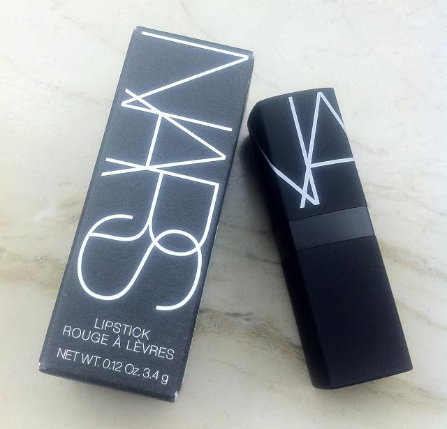 NARS Semi-matte Lipstick Heatwave - Review, Swatches