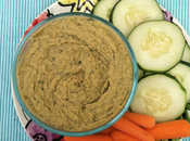 Easy Basil Pesto Hummus