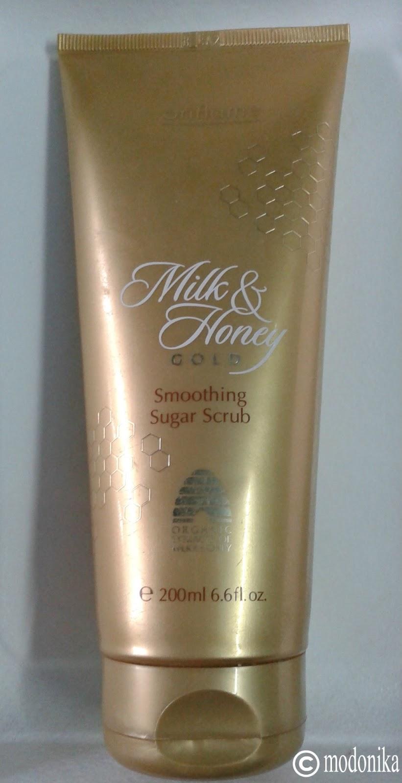 Oriflame Milk & Honey Gold Smoothing Sugar Scrub Review