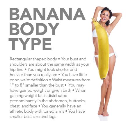 Banana Body Shape - Is that your body shape?