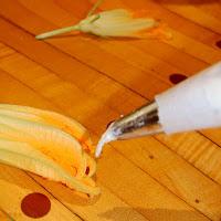 Cannelloni-Style Baked Squash Blossoms