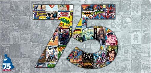 Superman 75th Anniversary Banner