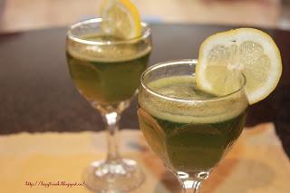 Mint and Lemon juice