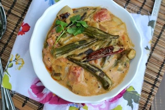 Dahi Bhindi (Okra in Yogurt Sauce)