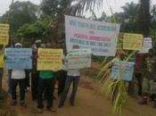 Communities Protest Against Company Akwa Ibom