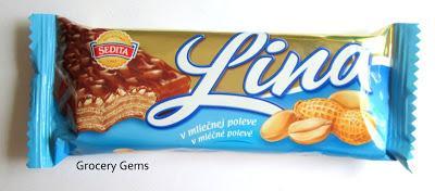 Around The World: Slovakia - Sedita Lina Milk Chocolate & Peanut Wafer