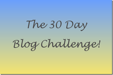 30 day blog header