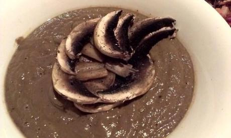 raw mushroom soup