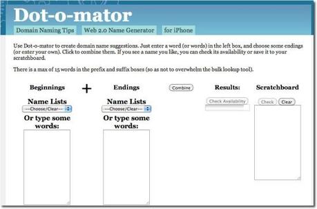 domain suggestion tool dotomator.com