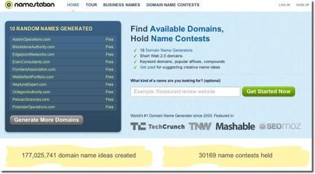 domain suggestion tools namestation.com