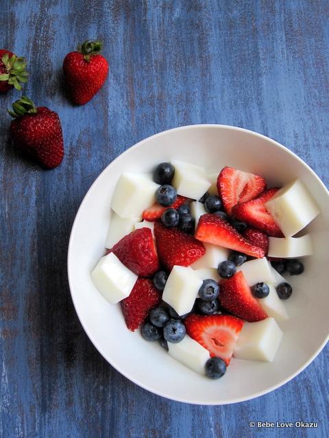 4th July Berry Almond Jello - 3