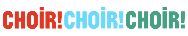 choir choir choir banner