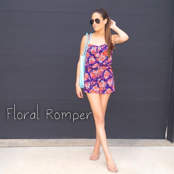 floral romper