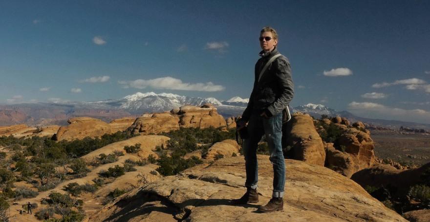 On top of the world at Arches National Park. Image by Charlene Winfred.