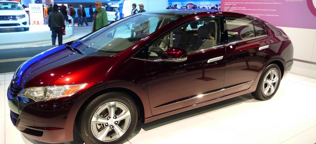 Honda FCX Clarity fuel-cell vehicle. (Credit: Flickr @ Anthony Kendall http://www.flickr.com/photos/anthonares/)