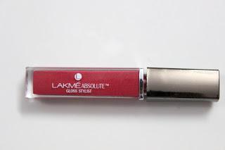 Review and Swatches | Lakme Absolute Gloss Stylist  Lip Glosses (Coral Sunset, Burgandy Burn, Rust Crush and Berry Cherry)