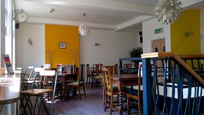 Wez in Cafe Equator... Derby, UK