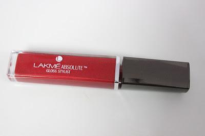 Review and Swatches | Lakme Absolute Gloss Stylist (Lip Glosses) Coral Sunset, Burgandy Burn, Rust Crush, Berry Cherry