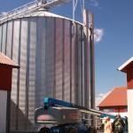 Large grain silo
