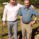 Owner & Winemaker Carl-Otto - with Emil Tedeschi of Tedeschi Winery Napa Valley