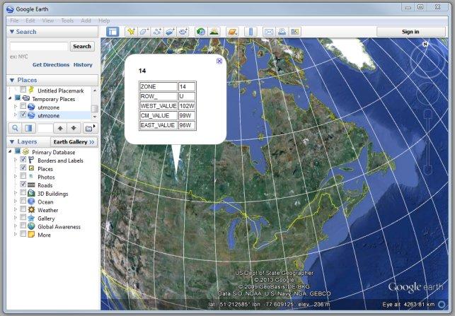 Utm map