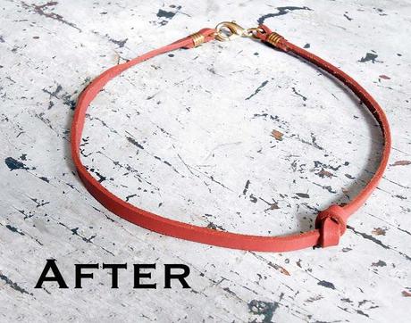 Simple Summer Jewelry: Knotted Choker