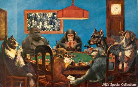 Primate-Dog-Poker