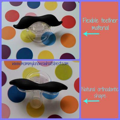 Cool Baby Gift, the Mustachifier Mustache Pacifier for Babies