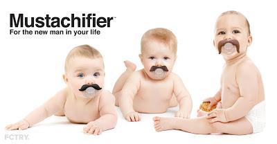 Cool Baby Gift, the Mustachifier Mustache Pacifier for Babies