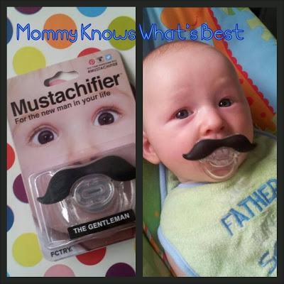 Cool Baby Gift, the Mustachifier Mustache Pacifier for Babies