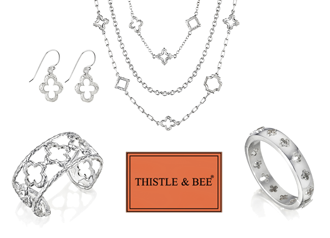 Thistle and Bee jewelry